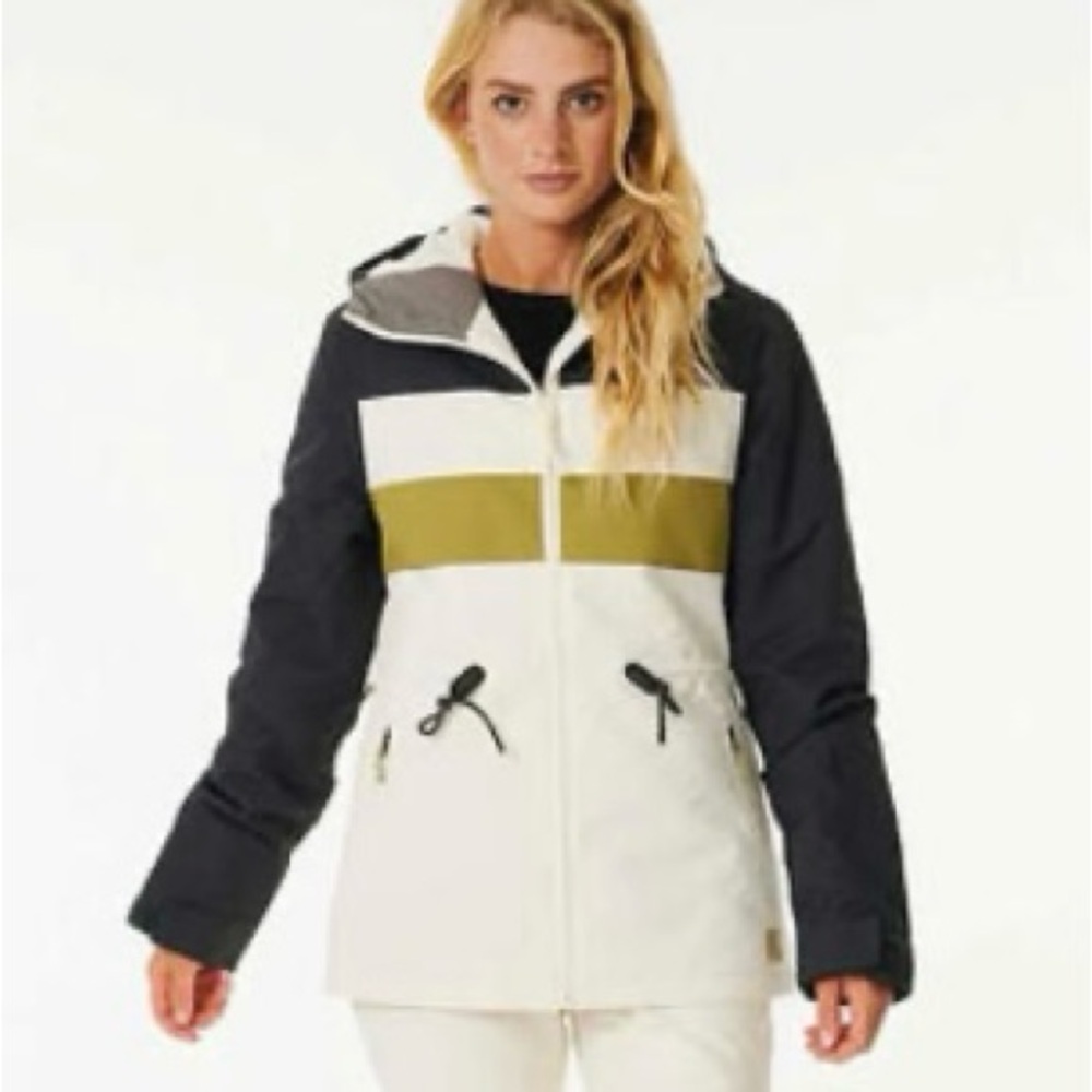 Rip Curl Anti-Series Rider Betty 10K Snow Ski Jacket - Color Block